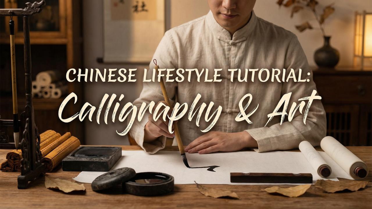 糖心Vlog热门视频 - 糖心Vlog文化视频：传统书法艺术入门教程